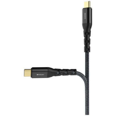 Verbatim 120cm Touch Max PD 3.1 240W USB 2.0 C to C Kelvar Cable 5