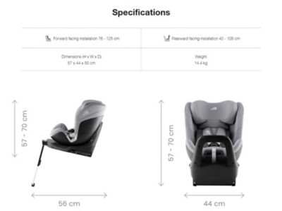 Britax Swivel Car Seat 8
