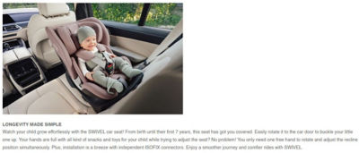 Britax Swivel Car Seat 9