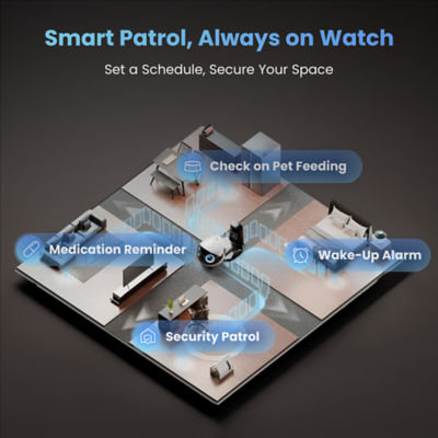 Enabot Ebo AIR 2 Plus Smart Familybot Remote Robot CCTV for Family 4