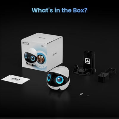 Enabot Ebo AIR 2 Plus Smart Familybot Remote Robot CCTV for Family 9