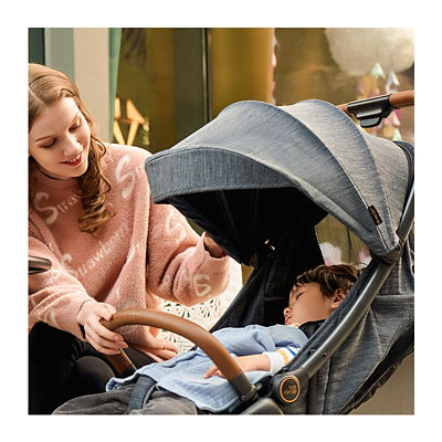 Britax Gravity II Auto One-Handed Fold Stroller 8