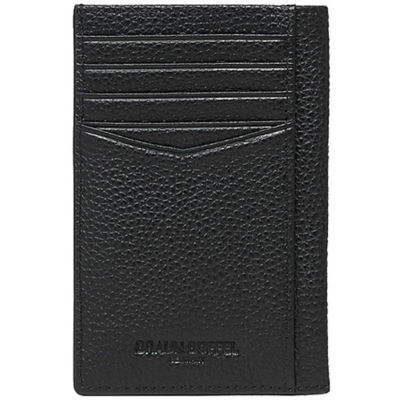 BRAUN BÜFFEL Braun Buffel Nova-A Flat Card Holder in Black 3
