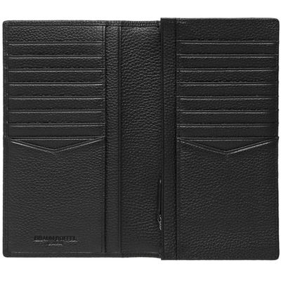 BRAUN BÜFFEL Braun Buffel Nova-A Bifold Long Wallet with Zip Compartment in Black 4