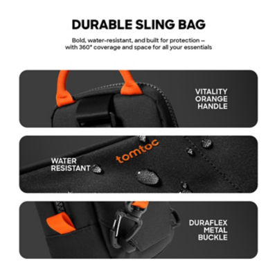 Tomtoc GameOn-G49 Nintendo Switch 2 Sling Bag 4