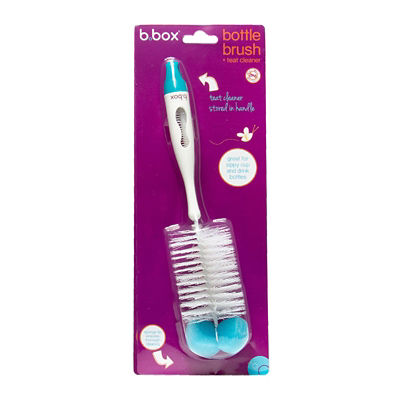 B.Box 2 in 1 Bottle and Teat Cleaner | Bottle Cleaner | Bottle Brush 5