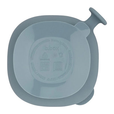 B.Box Silicone Bowl + Lid 350ml | Kids Suction Bowl 4