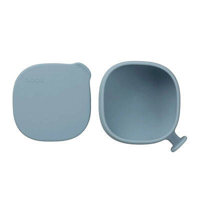 B.Box Silicone Bowl + Lid 350ml | Kids Suction Bowl 5