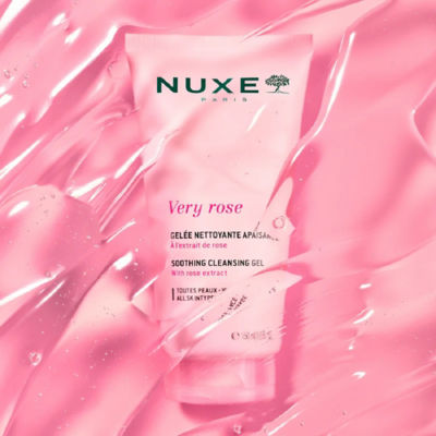 Nuxe Very Rose Soothing Cleansing Gel 150ml 2