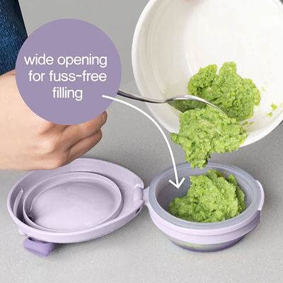 B.Box Fill + Feed | Child Feeding Silicone Food Pouch | Food Feeder 7