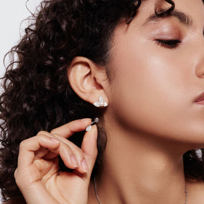 Pearly Lustre Top Grade Freshwater Pearl Earrings WE00857 | BLOOM 2