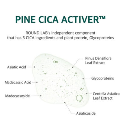 Round Lab Pine Calming Cica Ampoule 30ml 3