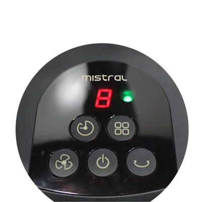 Mistral Matt Black Gen 1 - 16" DC Table Fan with Remote MTF1697DR 4
