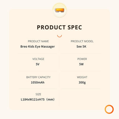 Breo See 5K Kids Eye Massager 9
