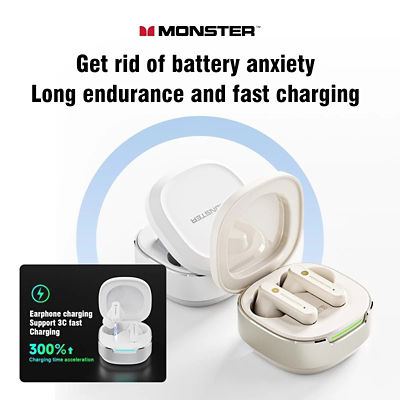 Monster QM10 ANC True Wireless Earbuds 5