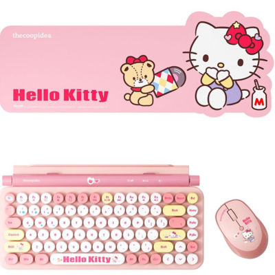 thecoopidea Sanrio Retro Tappy Wireless Keyboard & Mouse Set 1