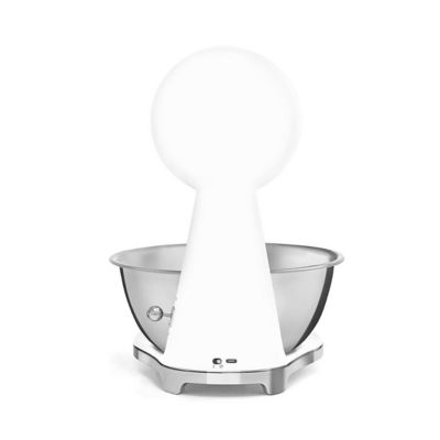 SMEG KSF01WHWW Analogue Digital Kitchen Scale in White 4