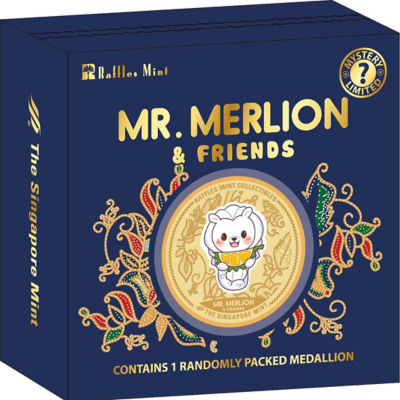 Buy MR MERLION S1 MYSTERY MEDALLIONS BLIND BOX Online in Singapore