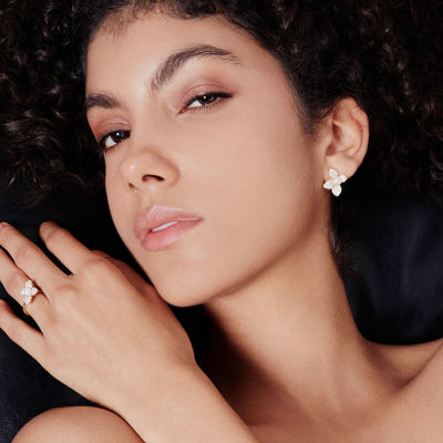 Pearly Lustre Top Grade Freshwater Pearl Earrings WE00858 | BLOOM 2