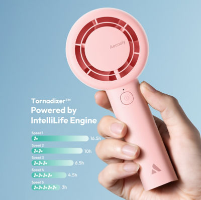 Aecooly Halo 01 Portable Handheld Fan - 16 Hours 5