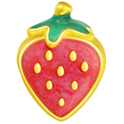 Goldheart 999 Gold Bao Bei Strawberry Charm 1