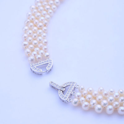 Pearly Lustre Elegant Freshwater Pearl Necklace WN00735 2