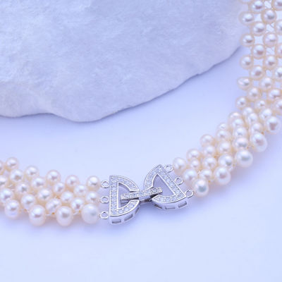 Pearly Lustre Elegant Freshwater Pearl Necklace WN00735 3
