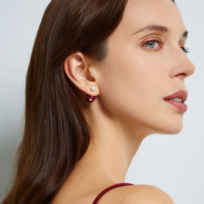 Pearly Lustre Top Grade Freshwater Pearl Earrings WE00860 4