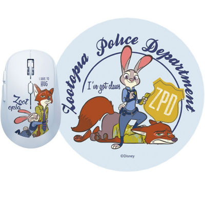 Disney QS-MS01 Wireless Mouse with Mouse Pad Set 1