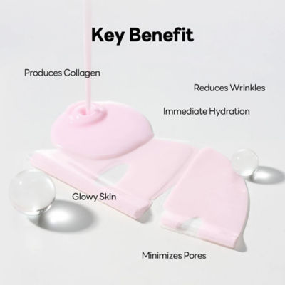 Round Lab [Bundle of 2] Camellia Deep Collagen Firming Gel Mask - 4 Sheets 4