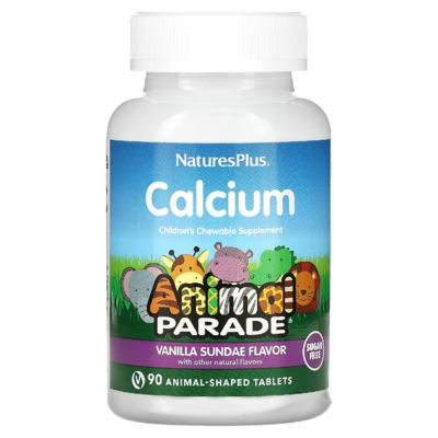 Nature's Plus 可爱动物造型儿童补钙咀嚼片 (90片) 1