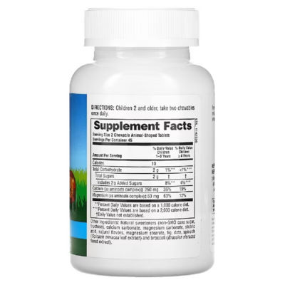Nature's Plus 可爱动物造型儿童补钙咀嚼片 (90片) 2