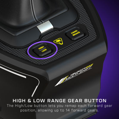 Turtle Beach VelocityOne Multi-Shift Sim Racing Shifter & Handbrake Compatible with Windows 10 & 11, Xbox 4