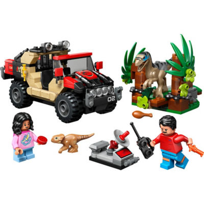 LEGO 乐高侏罗纪世界 76972 猛禽越野逃生 3