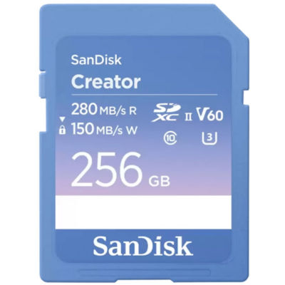 SanDisk Creator Series | Creator SD UHS-II Card 280MB/s 1