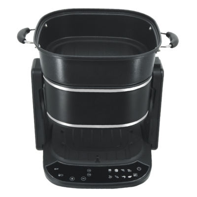 Mayer 4.5L 3-in-1 Glass Air Fryer with Grill MMGAF459G 5