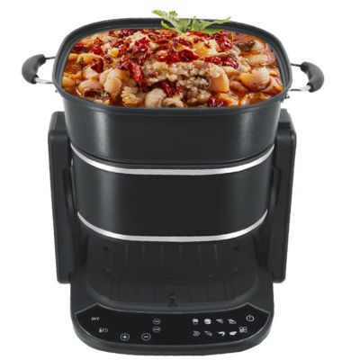 Mayer 4.5L 3-in-1 Glass Air Fryer with Grill MMGAF459G 6