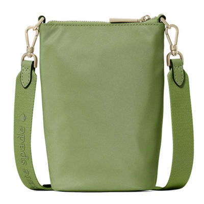 KATE SPADE Carter Nylon Phone Crossbody Cedar Stand KL876 3