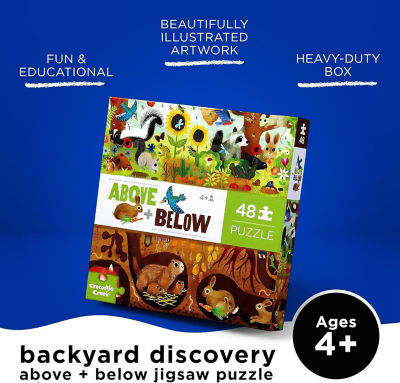 Crocodile Creek Above + Below 48-Piece Jigsaw Floor Puzzle 4