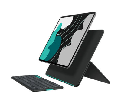 Logitech Flip Folio for iPad Pro & Air 13" Keyboard Case 5