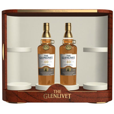 THE Glenlivet Private Archive Release 40YO Limited Edition (700ML X 2 Bottles)