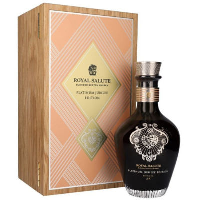Royal Salute Platinum Jubilee Edition The Cullinan V Brooch (Orange) 50.8% 700ml