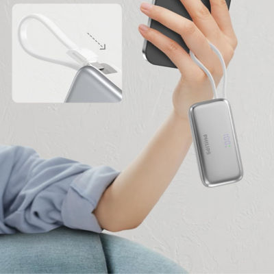 PHILIPS 5000mAh Slim Power Bank 4