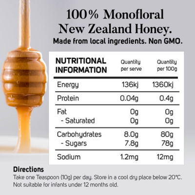 MANUKA SOUTH Manuka Honey UMF 22+, 250g 7