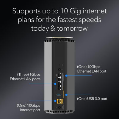NETGEAR Nighthawk WiFi 7 Router (RS600) 6
