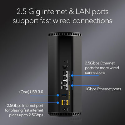 NETGEAR Nighthawk WiFi 7 Router (RS300) 5