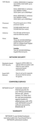 NETGEAR Nighthawk Tri-Band WiFi 6E Mesh System (MK92), 5.7Gbps, Router + 1 Satellite 6