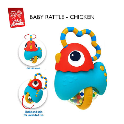  Hap-P-Kid Hap-P-Kid Little Learner Baby Shake Rattle - Chicken 3