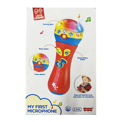  Hap-P-Kid Hap-P-Kid Little Learner My First Microphone - Red 3