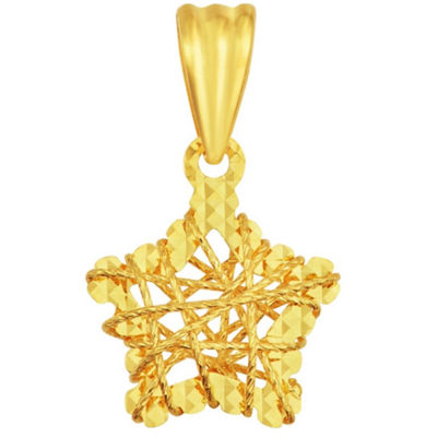 Goldheart 916 Gold Stellar Pendant 1